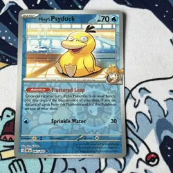 Pokemon - Misty's Psyduck 045/182 - Reverse Holo - Destined Rivals - Image 1