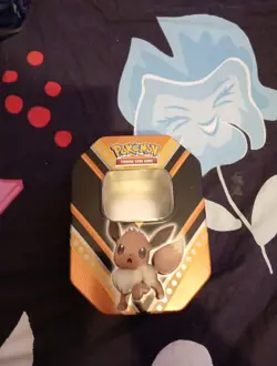 Pokemon Eevee V Max Tin Empty No Cards No Packs Great Condition - Image 1