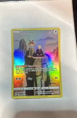 Hoothoot TG12/TG30 Swsh10: Astral Radiance Trainer Gallery Holo - Image 1