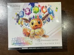Pokemon TCG Prismatic Evolutions Pokemon Center ETB Sealed mint - Image 1