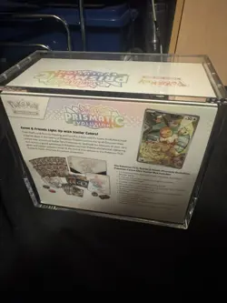 Pokemon TCG Prismatic Evolutions Pokemon Center ETB Sealed + CASE - Image 4