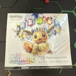 Pokemon TCG Prismatic Evolutions Pokemon Center Etb Sealed! - Image 1