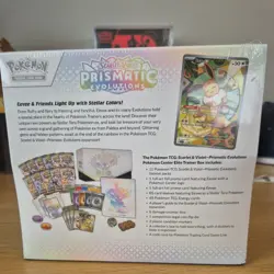 Pokemon TCG Prismatic Evolutions Pokemon Center ETB Sealed [ Tear] in CASE - Image 3