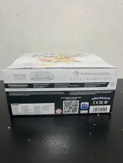 Pokemon TCG Prismatic Evolutions Pokemon Center ETB New and Sealed - Image 4