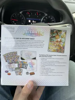 Pokemon TCG Prismatic Evolutions Pokemon Center Elite Trainer Box ETB Sealed - Image 2
