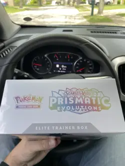 Pokemon TCG Prismatic Evolutions Pokemon Center Elite Trainer Box ETB Sealed - Image 3