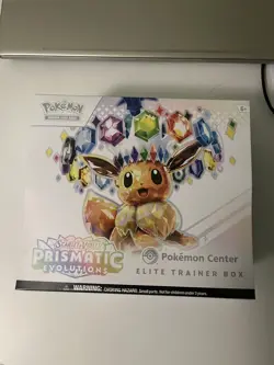 Pokemon TCG Prismatic Evolutions Pokemon Center Elite Trainer Box ETB Sealed - A - Image 1