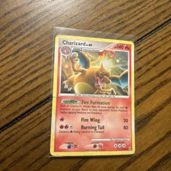 Charizard 1/99 Arceus Holo Rare Pokemon TCG Cosmos HP Creases - Image 1