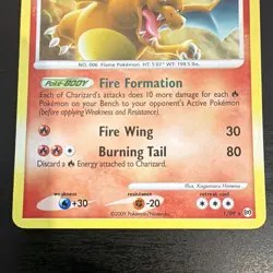 Pokemon TCG Charizard 1/99 Cracked Ice Holo Rare Platinum Arceus - Image 3