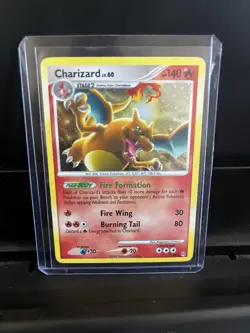 Charizard 1/99 Arceus Holo Rare Pokemon TCG Card 140 HP English 2009 - Image 1