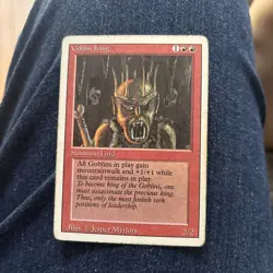 MTG - Goblin King - Revised - - Image 1