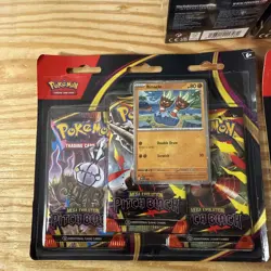 Pokemon TCG Mega Evolution Pitch Black 2 Booster Bundle & 2 Blister Packs Sealed - Image 5