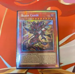 CORI-EN001 Black Chaos : Starlight Rare 1st Edition YuGiOh Card - Image 1