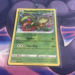 009/163 Carnivine | Reverse Holo Uncommon | Pokemon Trading Card Battle Styles - Image 1