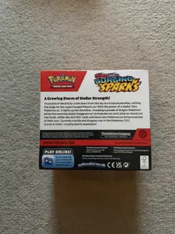 Pokemon TCG Scarlet & Violet—Surging Sparks Booster Box 36 Packs - New - No Seal - Image 2