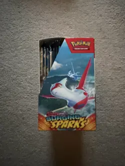 Pokemon TCG Scarlet & Violet—Surging Sparks Booster Box 36 Packs - New - No Seal - Image 4