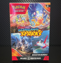 Pokemon TCG Scarlet & Violet—Surging Sparks Booster Bundle Box 6 Packs English - Image 1