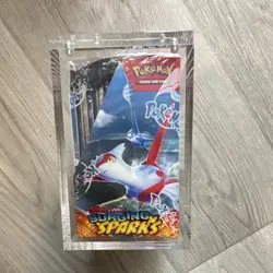 Pokemon Pokemon TCG Scarlet & Violet Surging Sparks Booster Box in acrylic case - Image 4