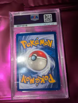 Pokemon TCG Muk Fossil Holo Rare Card 13/62 vintage 1999 PSA6 - Image 2