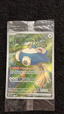 Pokemon Snorlax SV: Scarlet & Violet Promo SVP 051 Holo Pokemon TCG English - Image 5