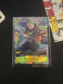 One Piece Roronoa Zoro OP07-113 Promo SEALED - Image 1