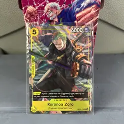 One Piece Roronoa Zoro OP07-113 Promo SEALED - Image 1