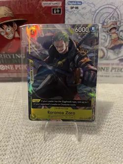 One Piece TCG | Roronoa Zoro OP07-113 Illustration Box Vol. 3 Promo - Sealed - Image 1