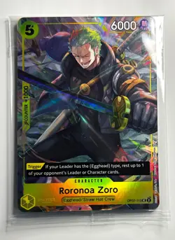 Roronoa Zoro OP07-113 Promo Illustration Box Vol. 3 Sealed One Piece English - Image 1