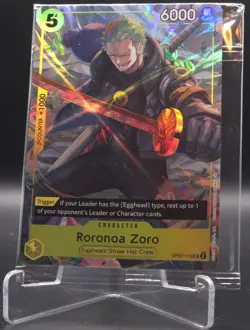 One Piece TCG | Roronoa Zoro OP07-113 Illustration Box Vol. 3 Promo | Sealed - Image 1