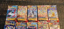 Pokemon Card Game Surging Sparks Boosters Lot of 15 Packs! - Image 2