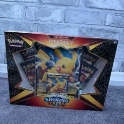 Pokemon - Shining Fates Pikachu V Box - Brand New & Sealed - Image 1