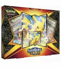 Pokemon TCG – Shining Fates – Pikachu V Box (UPC: 0820650808692) - Image 1
