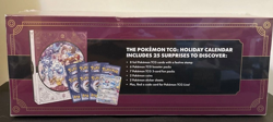 POKEMON TCG Scarlet Violet 2025 Holiday Advent Christmas Calendar Box New Sealed - Image 2