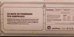 POKEMON TCG Scarlet Violet 2025 Holiday Advent Christmas Calendar Box New Sealed - Image 3