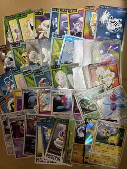 Pokemon Trading Card Game Bulk Lot Japanese Sets with Promos and Vintage Cards - Image 1