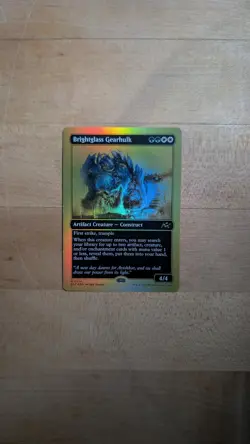 Brightglass Gearhulk (First-Place Foil) Magic the Gathering - Aetherdrift - Image 1