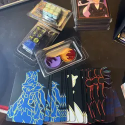 Huge modern Pokemon TCG Bundle With Bulk/holos/ETB Boxes/dice/sleeves/energys - Image 3