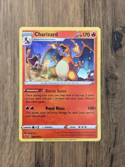 Pokemon Card TCG: Charizard 025/185 - Cracked Ice Holo - Vivid Voltage - Image 1