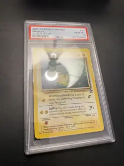 POKEMON CARD PIKACHU BLACK STAR PROMO #27 GRADED PSA 10 GEM MINT VINTAGE WOTC - Image 3