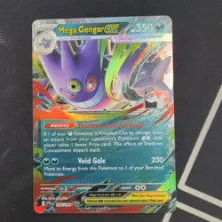 Pokemon Mega Gengar ex #056/094 PRIZE PACK SERIES 9 Play Stamp Promo - Image 1