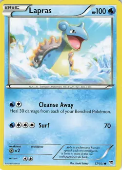 Lapras Common Plasma Blast 17/101 NM - Image 1