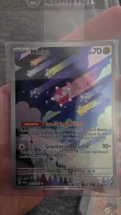 Minior - 201/182 - Paradox Rift - Illustration Rare Pokemon TCG NM Card - Image 1
