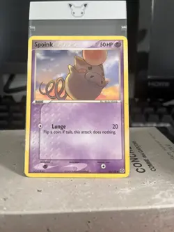 Pokemon TCG - Spoink 66/106 EX Emerald Common - Image 1