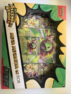 Pokemon Mega Evolution Ascended Heroes Mega Meganium Ex Box Factory Sealed - Image 1