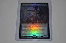 MTG magic SPIDERMAN spm EXTENDED ART FOIL LADY OCTOPUS INSPIRED INVENTOR #252 R - Image 1