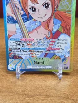 Nami (041) (Alternate Art) OP11-041 A Fist of Divine Speed Foil NM - Image 2