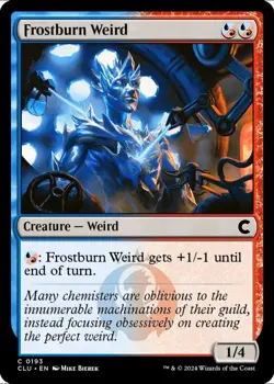 X 1 Frostburn Weird NM-M CLU 193 MTG Magic The Gathering - Image 1