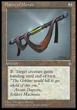 Baton of Morale - Light Play MTG Ice Age - Image 1