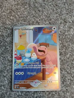 Pokemon Card Lickitung 180/162 Sv05: Temporal Forces Holo - Image 1