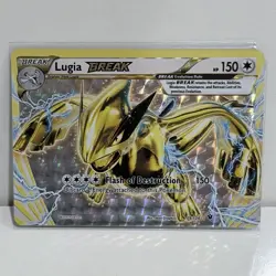 Pokemon TCG Lugia BREAK 79/124 Fates Collide Holo Rare 150 HP English 2016 - Image 1